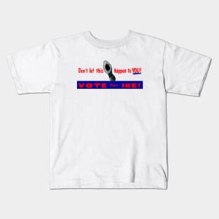 1952 Don't Let This Happen - Vote Ike Kids T-Shirt